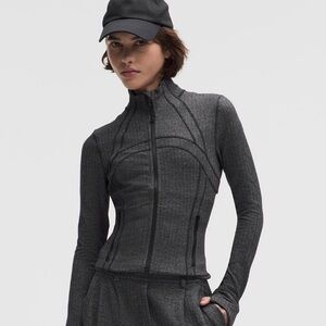 lululemon Define Cropped Jacket Herringbone